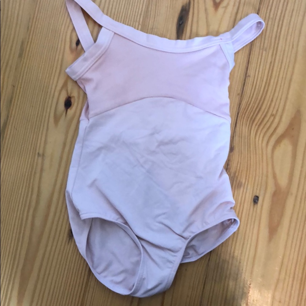 Pink leotard